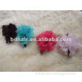 fashion hair clip/Lady Satin Peony Flower Hair Clips /child hair clip